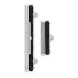 Replacement Hard Buttons (Power / Volume) Compatible with Samsung Galaxy Note 10 Plus / 5G (Aura White)