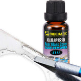 Replacement Back Glass Cover Glue Removal (5111) Compatible with Mechanic iPhones (20ML) (Mechanic)
