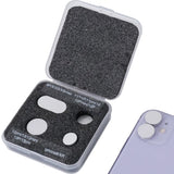Replacement Back Camera Cover Laser Protection Compatible with M-Triangel iPhone 8 - 14 Series (M-Triangel)
