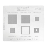 Replacement Power Logic Stencil Compatible with Apple MacBook Pro 13" / 15" A1989 / A1990 / A2159 (2018-2019) (MAC 6)