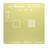 3D CPU Golden Stencil Compatible with Qianli iPhone 6S (A9) (Qianli)