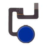 Replacement Home Button With Flex Cable Compatible with Google Pixel / Pixel XL (Blue)