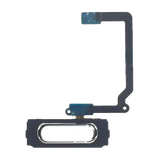 Replacement Home Button With Flex Cable Compatible with Samsung Galaxy S5 (White)