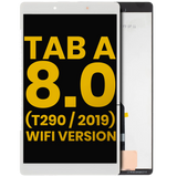 Replacement LCD Assembly Without Frame Compatible with Samsung Galaxy Tab A 8.0" (T290) (2019) (WiFi Version) (Refurbished) (White)