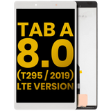 Replacement LCD Assembly Without Frame Compatible with Samsung Galaxy Tab A 8.0" (T295) (2019) (LTE Version) (Refurbished) (White)