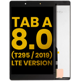Replacement LCD Assembly Without Frame Compatible with Samsung Galaxy Tab A 8.0" (T295) (2019) (LTE Version) (Refurbished) (Black)