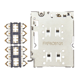 Replacement Sim Card Reader Compatible with OnePlus 6T (A6010 / A6013) (3 Piece Set)