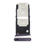 Replacement Single Sim Card Tray Compatible with Motorola Moto Z4 (XT1980 / 2019) (Purple)