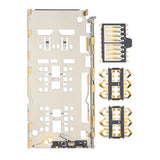 Replacement Sim Card Reader Compatible with Motorola Moto E40 (XT2159 / 2021) (4 Piece Set)