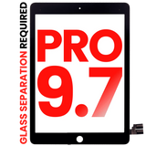 Replacement Digitizer Compatible with Apple iPad Pro 9.7" (Glass Separation Required) (Aftermarket Plus) (Black)