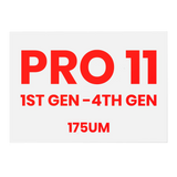 Replacement OCA Film Lamination Compatible with Apple iPad Pro 11" 1st Gen (2018) / Pro 11" 2nd Gen (2020) / Pro 11" 3rd Gen (2021) / Pro 11" 4th Gen (2022) (175um) (10 Pack)
