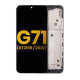 Replacement OLED Assembly With Frame Compatible with Motorola Moto G71 5G (XT2169 / 2022) (Refurbished) (All Colors)