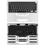 Replacement Top Case With Keyboard Compatible with Apple MacBook Pro 13" A2338 (2020) / (US English) (Silver)