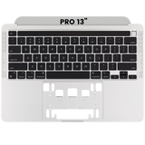 Replacement Top Case With Keyboard Compatible with Apple MacBook Pro 13" A2338 (2020) / (US English) (Silver)
