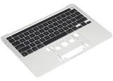 Replacement Top Case With Keyboard Compatible with Apple MacBook Pro 13" A2338 (2020) / (US English) (Silver)