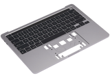 Replacement Top Case With Keyboard Compatible with Apple MacBook Pro 13" A2338 (2020) / (US English) (Space Gray)