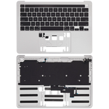 Replacement Top Case With Keyboard MacBook Pro 13" A2289 (2020) (US Keyboard) (Used OEM Pull: Grade New) (Silver) Compatible with Apple