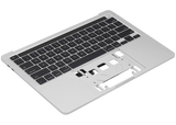 Replacement Top Case With Keyboard MacBook Pro 13" A2289 (2020) (US Keyboard) (Used OEM Pull: Grade New) (Silver) Compatible with Apple
