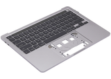 Replacement Top Case With Keyboard Compatible with Apple MacBook Pro 13" A2251 (2020) (US Keyboard) (Space Gray)