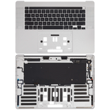 Replacement Top Case With Keyboard Compatible with Apple MacBook Pro 16" (A2141 / Mid 2019) (US English) (Used OEM Pull: Grade New) (Silver)