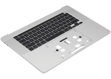 Replacement Top Case With Keyboard Compatible with Apple MacBook Pro 16" (A2141 / Mid 2019) (US English) (Used OEM Pull: Grade New) (Silver)