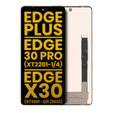 Replacement LCD Assembly Without Frame Compatible Compatible with Motorola Moto Edge Plus / Edge 30 Pro (XT2201-1/4) / Edge X30 5G (XT2201 -2/6 /2022) (Refurbished) (All Colors)