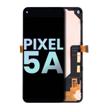 Replacement OLED Assembly With Frame Compatible with Google Pixel 5A 5G (Genuine OEM) (Black)