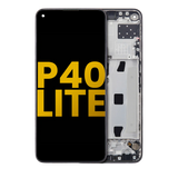 Replacement LCD Assembly With Frame Compatible with Huawei P40 Lite 5G (Refurbished) (Midnight Black)