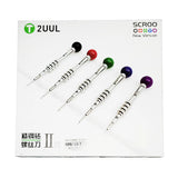 Everyday Scroo Screwdrivers Set 5 in 1 (2.5mm Convex Cross / Torx T2 / Tri-point / PH000 1.2mm / 0.8mm P2) (2UUL) Compatible with 2uul