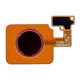 Replacement Home Button Fingerprint Sensor With Flex Compatible with LG G8 ThinQ / LG V50 ThinQ (Red)