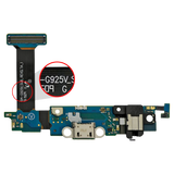 Replacement Charging Port Flex Cable Compatible with Samsung Galaxy S6 Edge (G925V) (Verizon)