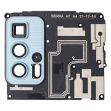 Replacement Motherboard Protective Cover Compatible with Motorola Edge 20 Pro (XT2153-1 / 2021) (Iridescent Cloud)