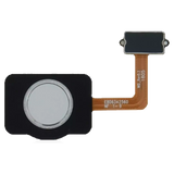 Replacement Fingerprint Reader With Flex Cable Compatible with LG Stylo 4 / Stylo 4 Plus (Silver)