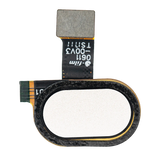 Replacement Home Button With Flex Cable Compatible with Motorola Moto E4 (XT1768 / 2017) / E4 Plus (XT1774 / 2017) (White)