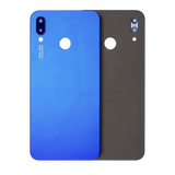 Replacement Back cover Glass With Camera Lens Compatible with Huawei P20 Lite (Blue)