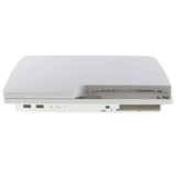 Replacement Top & Bottom Casings Compatible with Sony (Game Console Parts) PlayStation 3 Slim (CECH-2000 Series) (White)