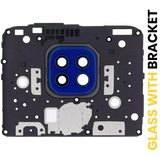 Replacement Back Camera Lens With Bracket Compatible with Motorola Moto G9 Play (XT2083 / 2020) (Blue)