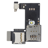Replacement Sim Card Reader Flex With Board Compatible with Motorola Moto G2 (XT1068 / 2014) (Single Sim)