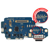 Replacement Charging Port Board With Sim Card Reader Compatible with Samsung Galaxy S22 Ultra 5G (US Version) (Premium)