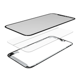 Replacement 3 in 1 (Glass With OCA Pre-Installed + Frame) Compatible with OCA Master iPhone 12 Mini (OCA Master)