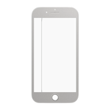 Replacement 3 in 1 (Front Glass + Frame + OCA Pre-Installed) Compatible with Apple iPhone 6 (White) (2 Pack)