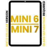 Replacement Digitizer Compatible with Apple iPad Mini 6 (2021) / Mini 7 (2024) (WiFi / Cellular) (Glass Separation Required) (Premium) (All Colors)