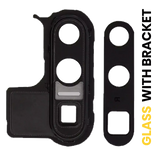 Replacement Back Camera Lens With Bracket Compatible with Huawei P30 Pro (Black)