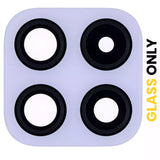 Replacement Back Camera Lens (Glass Only) With Adhesive Compatible with Samsung Galaxy A22 5G (A226 / 2021) (Violet)