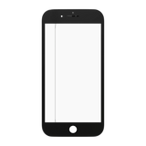 Replacement 3 in 1 (Glass With OCA Pre-Installed + Frame) Compatible with OCA Master iPhone 7 Plus (OCA Master) (2 Pack) (Black)