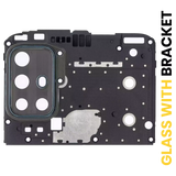 Replacement Back Camera Lens With Bracket Compatible with Motorola Moto G30 (XT2129 / 2021) (Phantom Black)