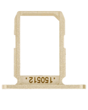 Replacement Sim Card Tray Compatible with Samsung Galaxy S6 (Gold)