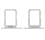 Replacement Sim Card Tray Compatible with Samsung Galaxy S6 (Silver)