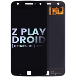 Replacement LCD Assembly Without Frame Compatible with Motorola Moto Z Play Droid (XT1635-01 / 2016) (Genuine OEM) (Black)