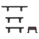 Replacement Hard Buttons (Power / Volume / Switch) Compatible with Apple iPhone XR (Black)
